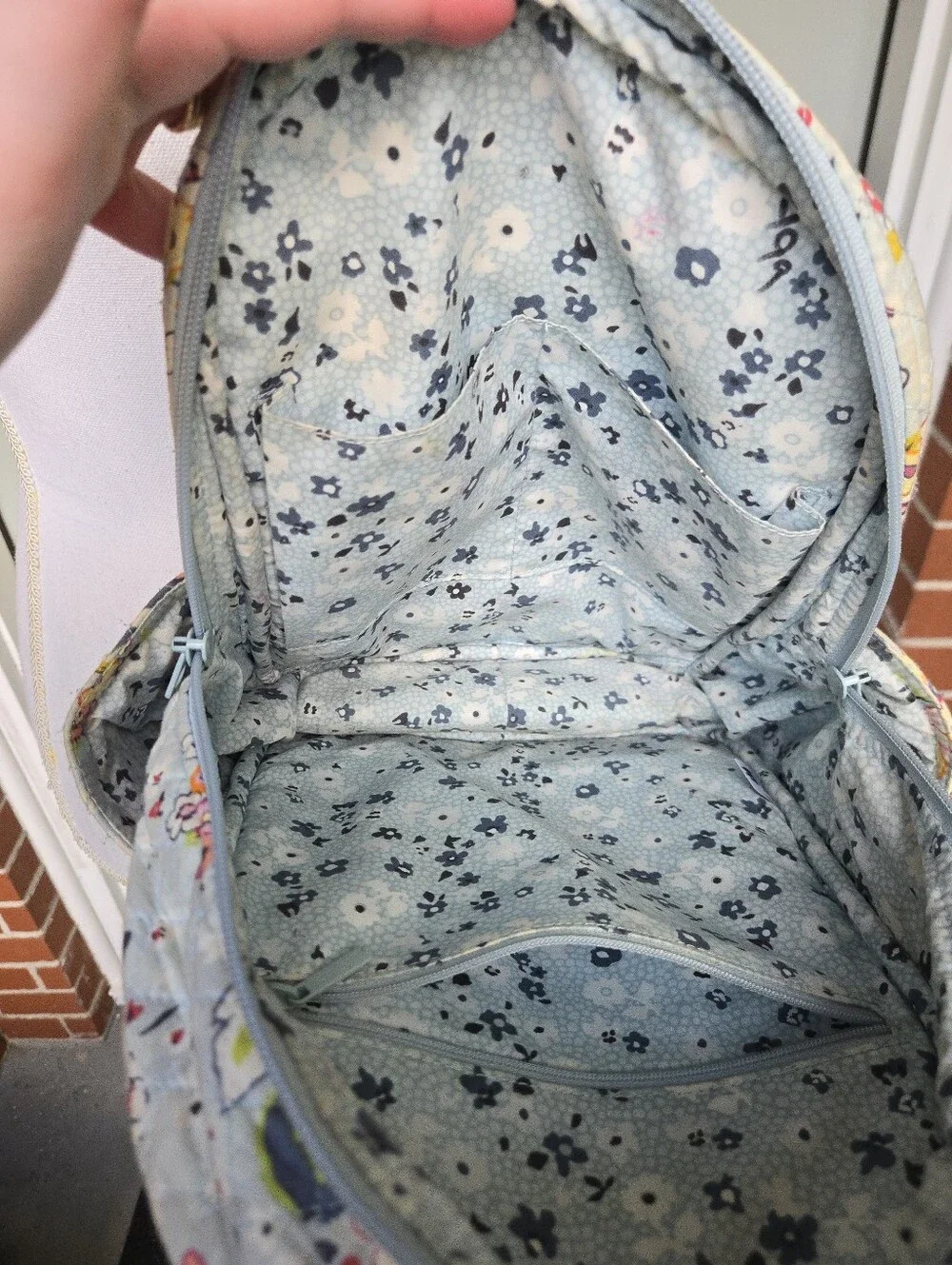 Vera Bradley Sea Air Floral Mini Backpack